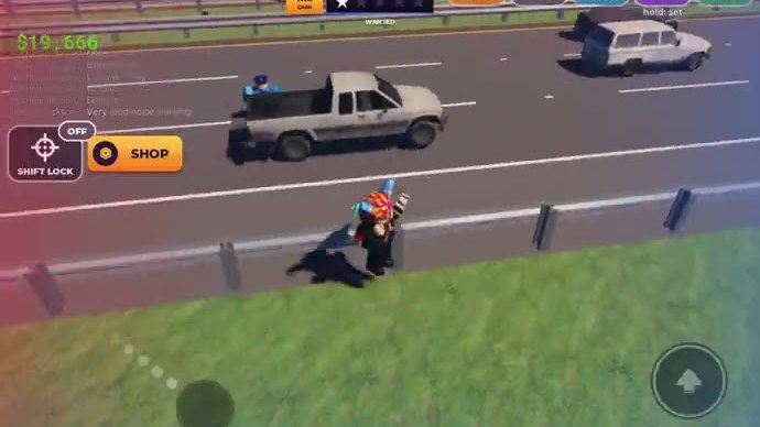 AI cops and the wanted system screenshot