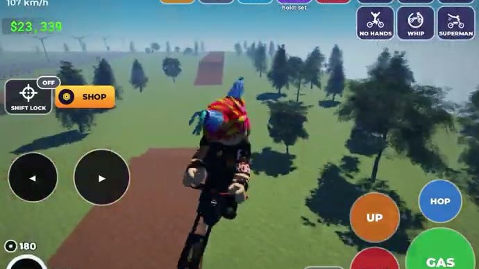 Tricks and stunts screenshot